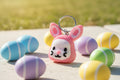 Crocheted Bunny Keychain