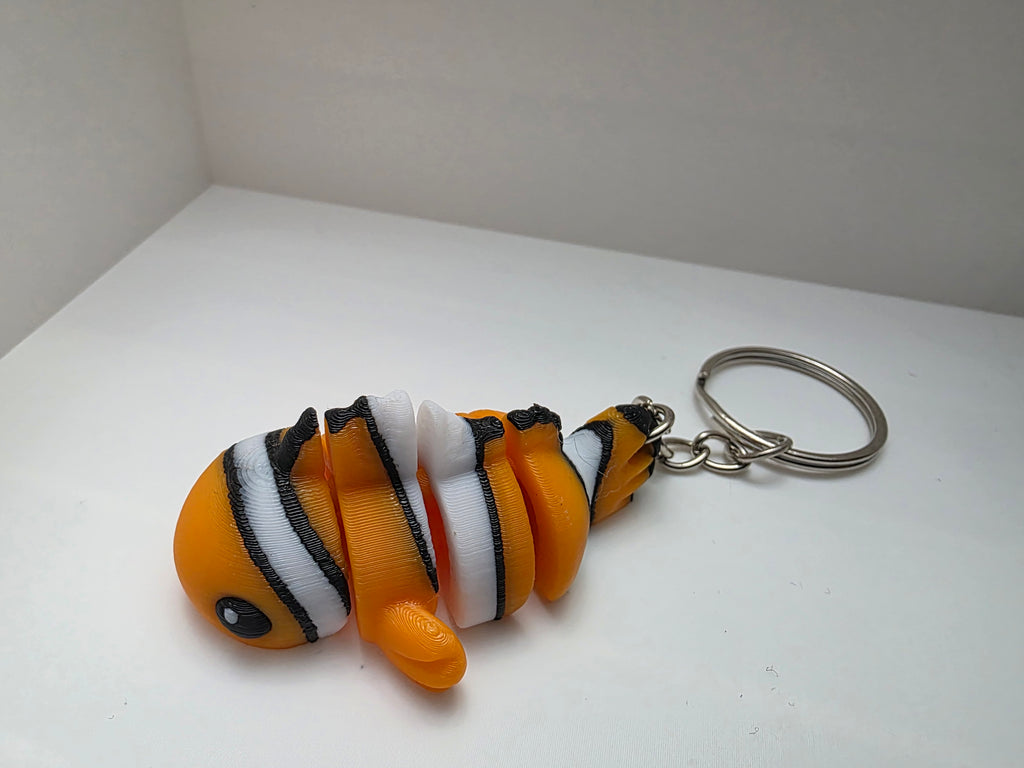 Clown Fish Keychain