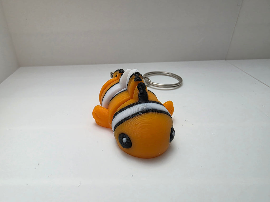Clown Fish Keychain