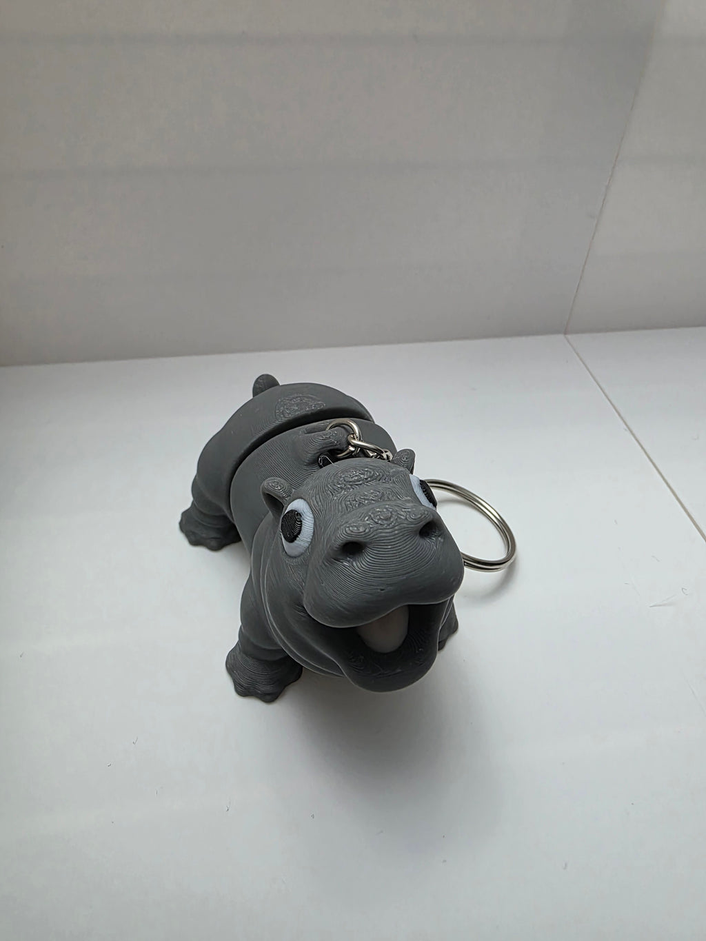 Hippo Keychain