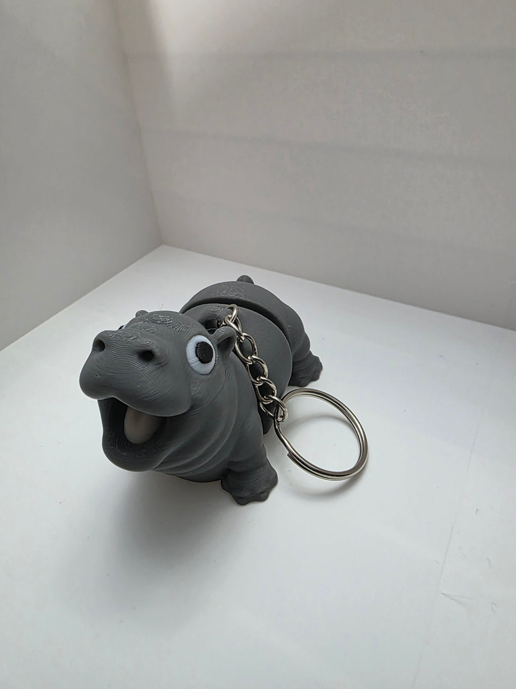 Hippo Keychain