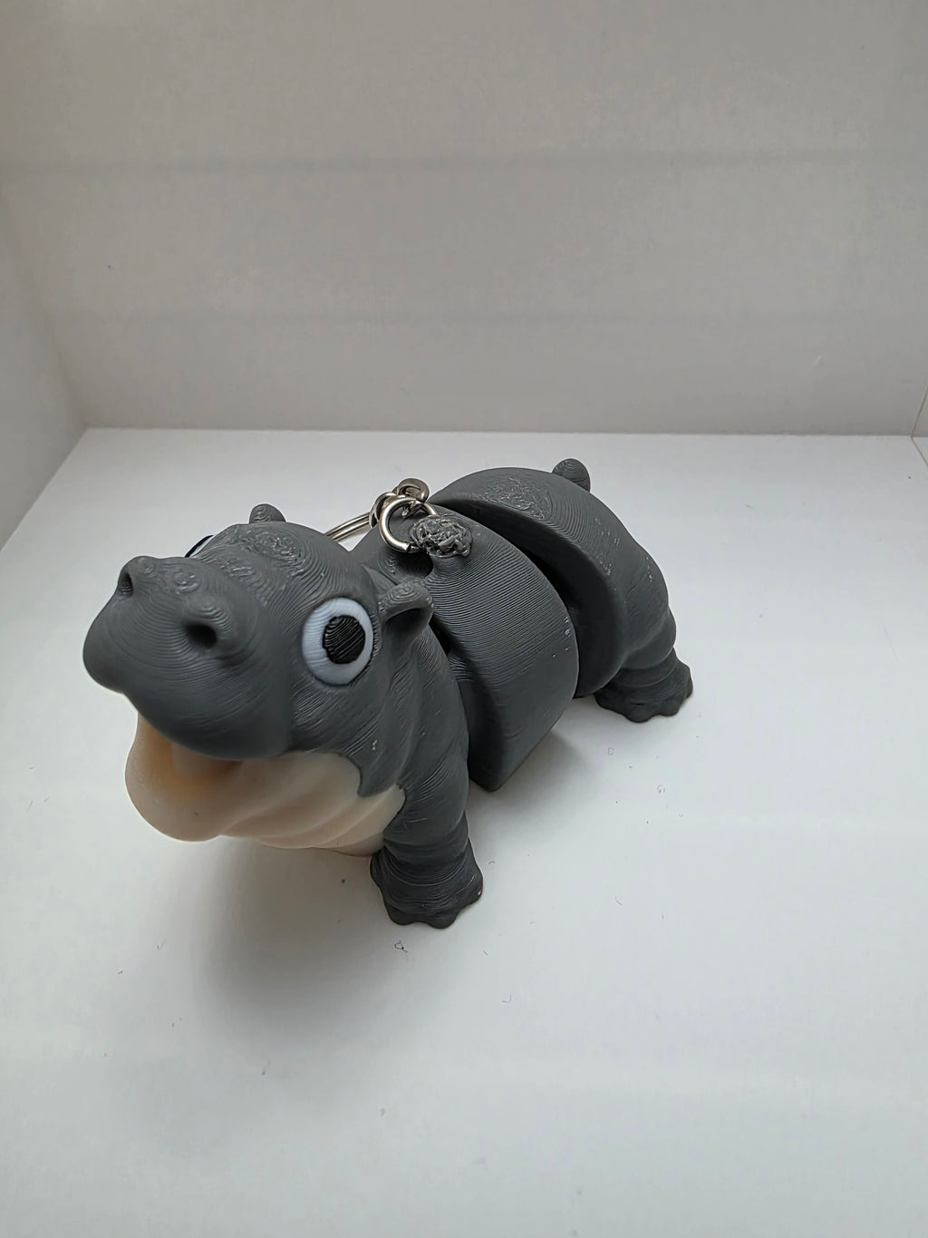 Hippo Keychain