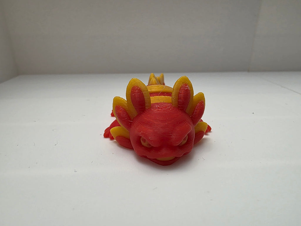 Red and Yellow Axolotls