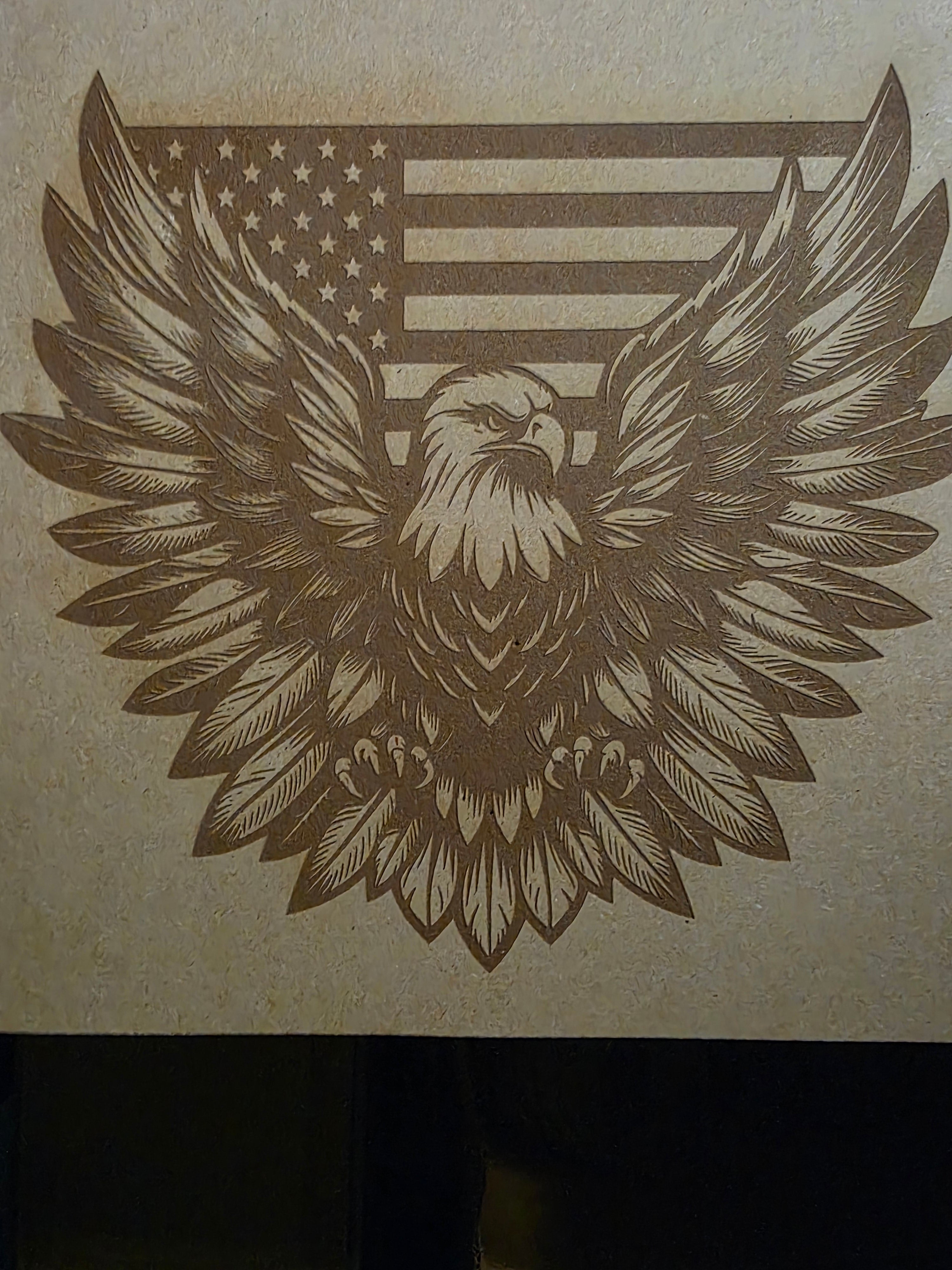 American Flag Eagle